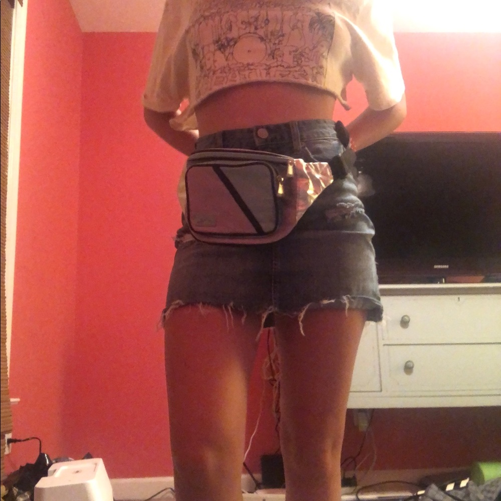Color block fanny pack
